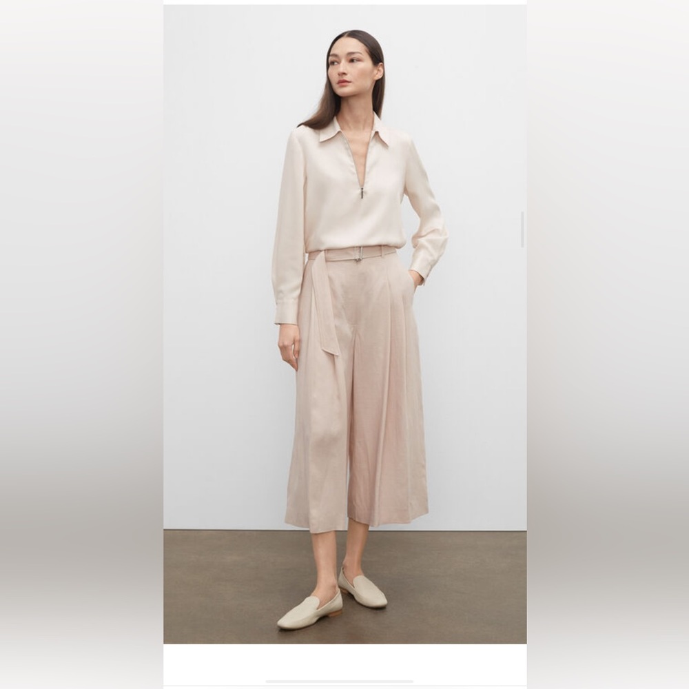 CLUB MONACO PLEATED FRONT A-LINE CULOTTES SIZE 6